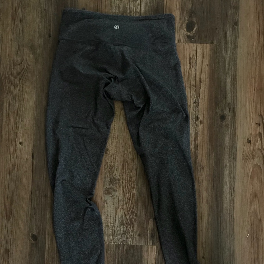 Mid waist lululemon grey leggings